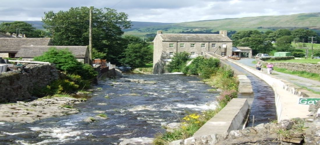 Photograph of the cottages or surrounding area